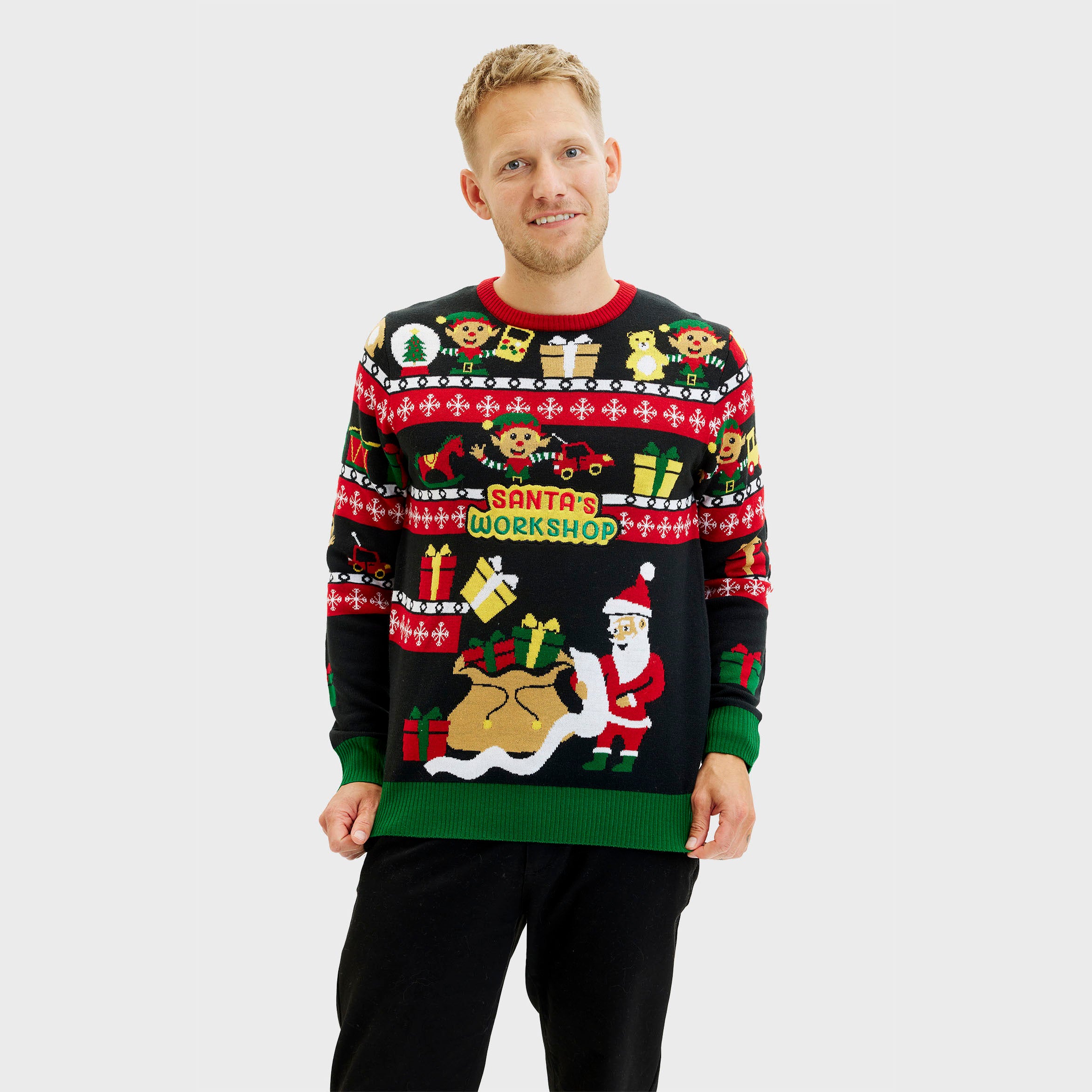 Santa’s Workshop Sweater - Men